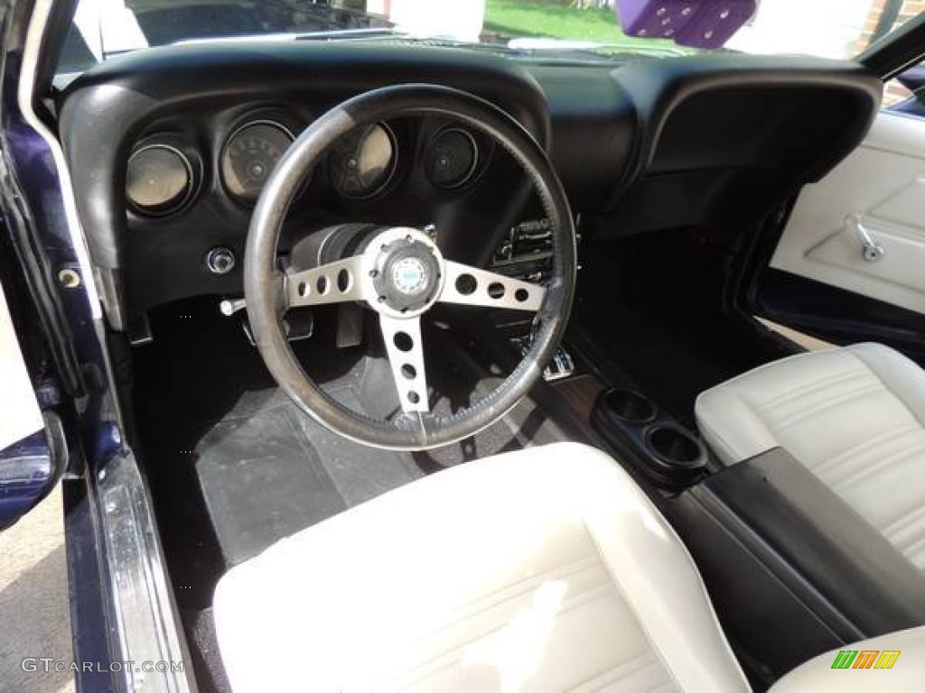 White Interior 1970 Ford Mustang Convertible Photo #91006763