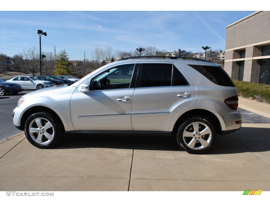 2011 ML 350 4Matic - Iridium Silver Metallic / Black photo #12