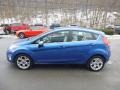 2011 Blue Flame Metallic Ford Fiesta SES Hatchback  photo #5