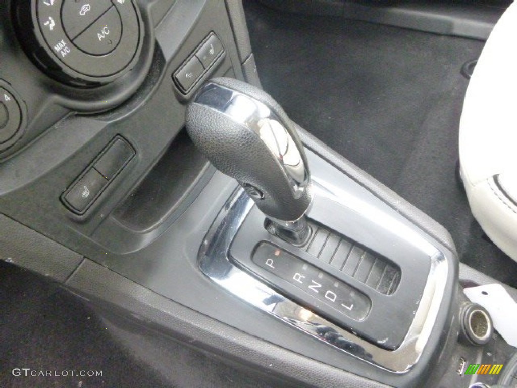 2011 Fiesta SES Hatchback - Blue Flame Metallic / Cashmere/Charcoal Black Leather photo #21