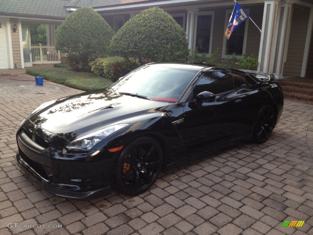 2009 GT-R Premium - Black Obsidian / Gray photo #1