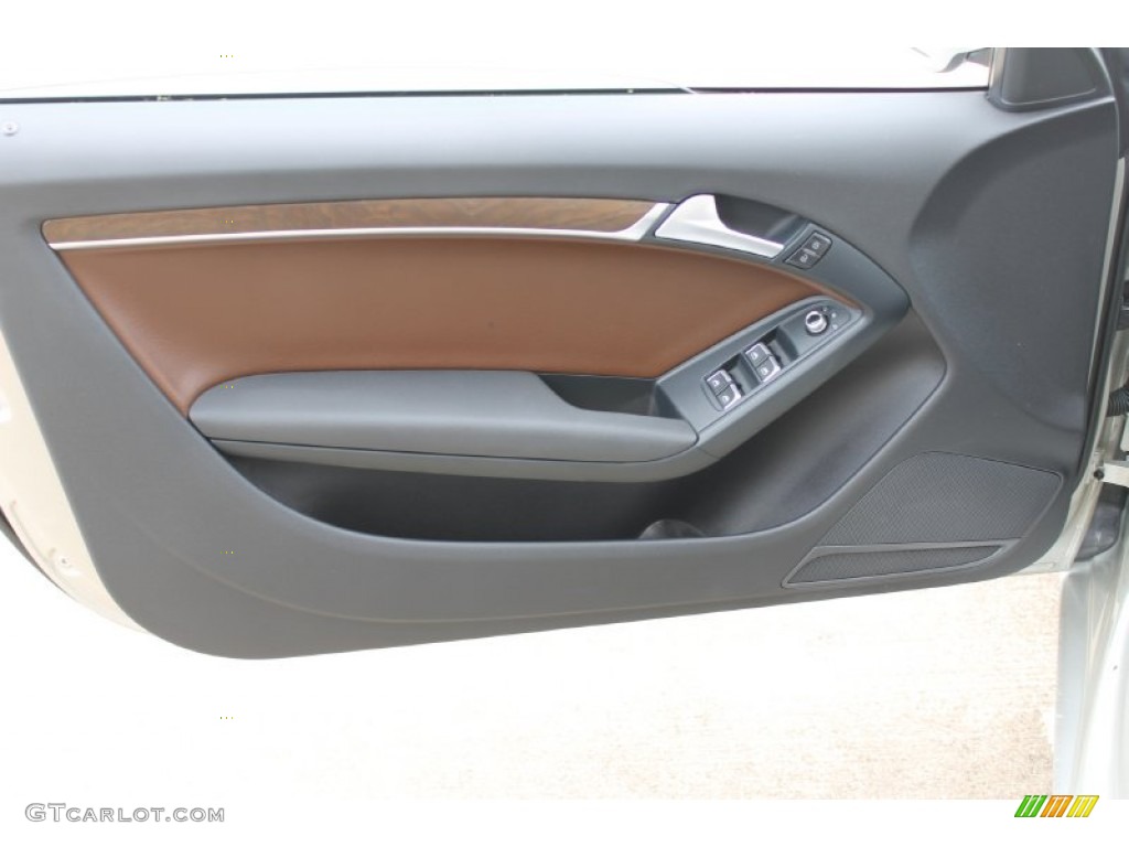 2013 A5 2.0T Cabriolet - Cuvee Silver Metallic / Cinnamon Brown photo #15