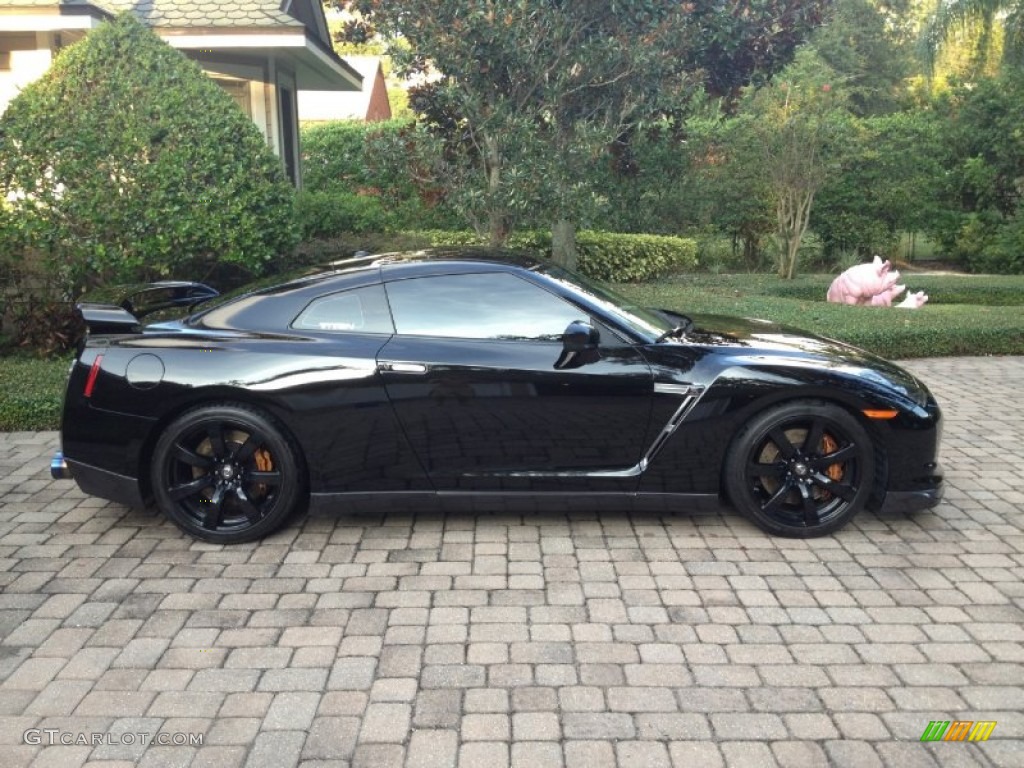 Black Obsidian 2009 Nissan GT-R Premium Exterior Photo #91008206
