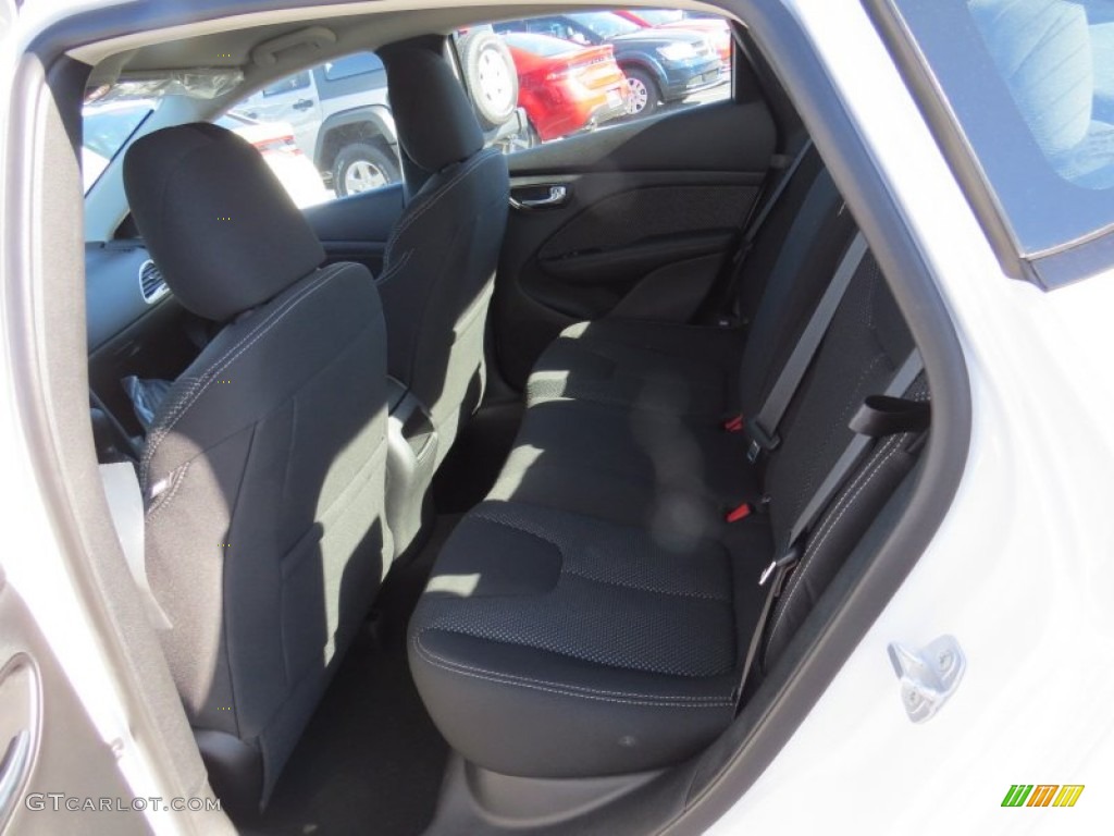 2014 Dart SXT - Bright White / Black/Light Tungsten photo #8