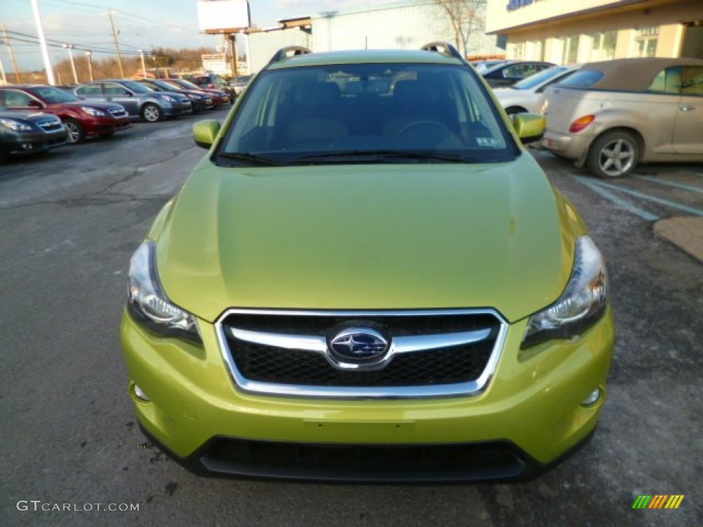 2014 XV Crosstrek Hybrid Touring - Plasma Green / Black photo #2