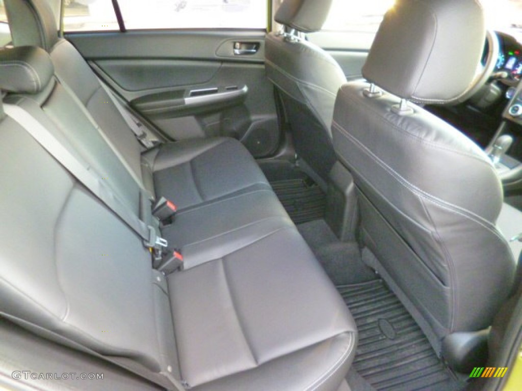 2014 Subaru XV Crosstrek Hybrid Touring Rear Seat Photo #91010009