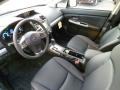 2014 Subaru XV Crosstrek Black Interior Prime Interior Photo