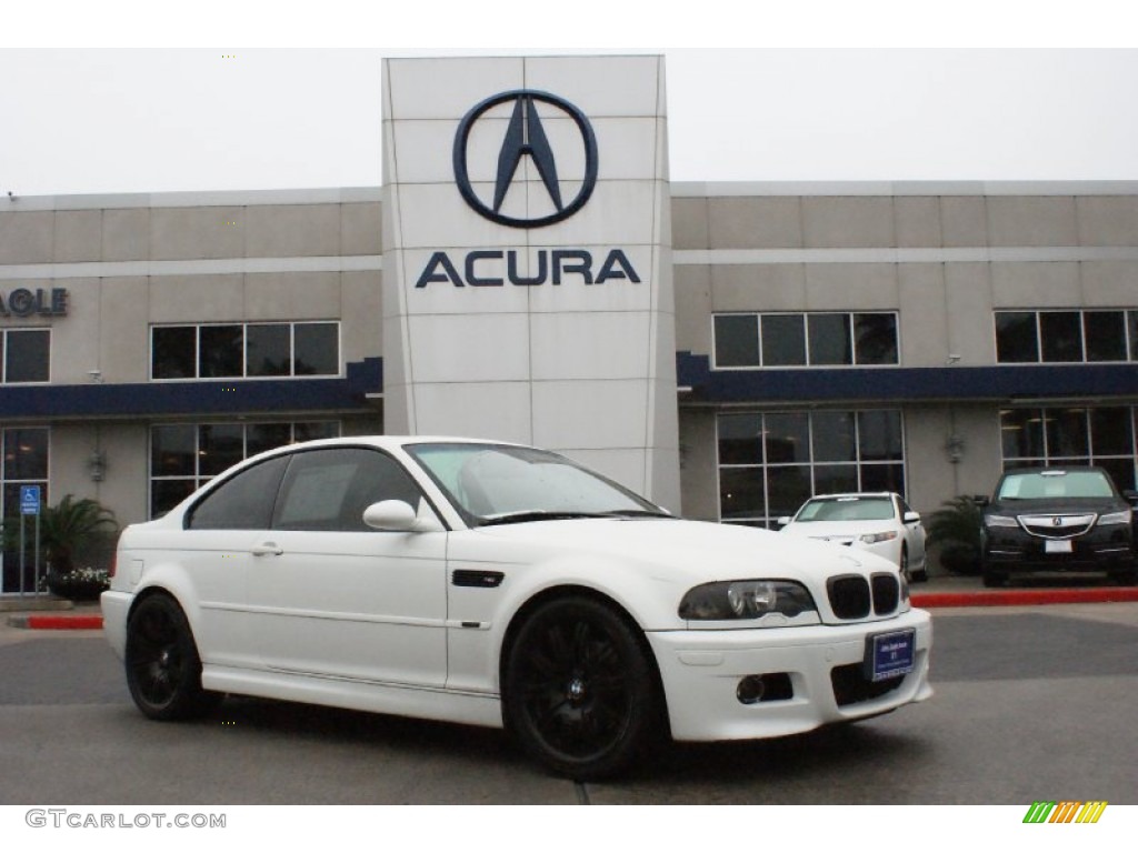 Alpine White BMW M3