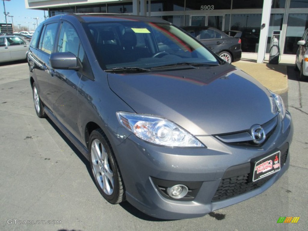 2010 MAZDA5 Sport - Galaxy Gray Mica / Black photo #1