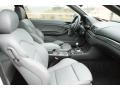 2004 BMW M3 Grey Interior Front Seat Photo