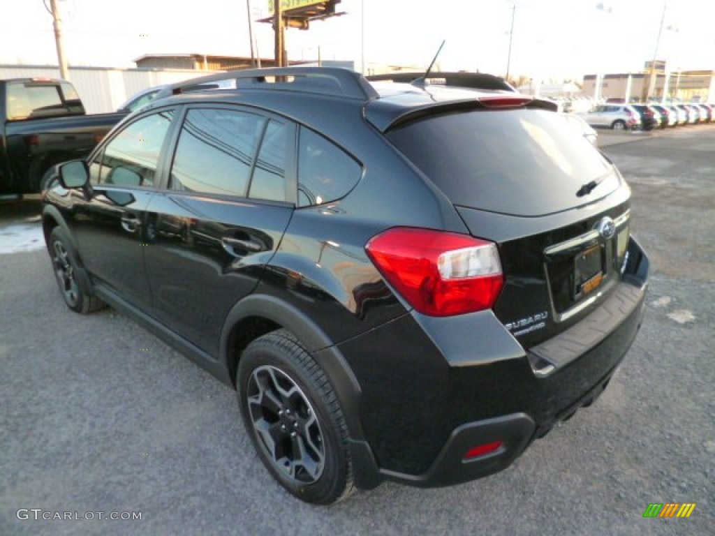 2014 XV Crosstrek 2.0i Premium - Crystal Black Silica / Ivory photo #5
