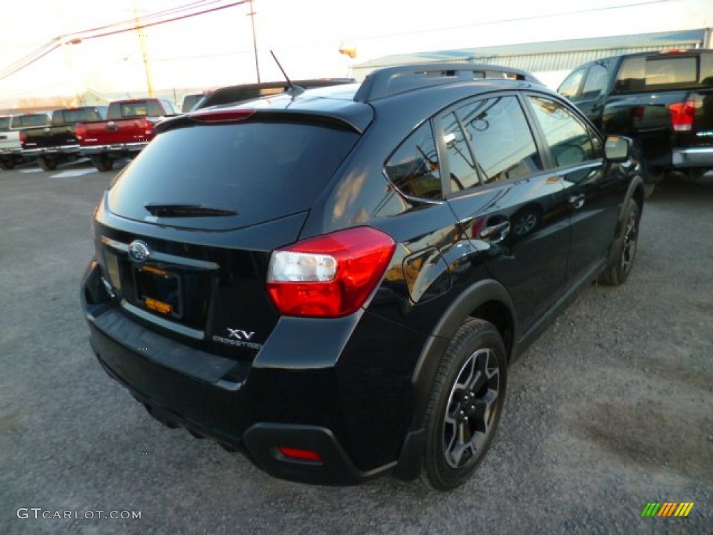 2014 XV Crosstrek 2.0i Premium - Crystal Black Silica / Ivory photo #7