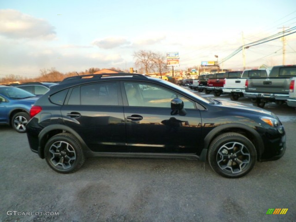 2014 XV Crosstrek 2.0i Premium - Crystal Black Silica / Ivory photo #8