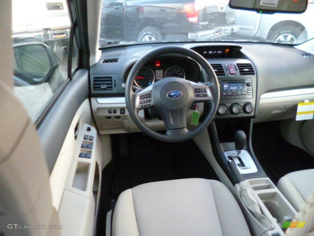 2014 XV Crosstrek 2.0i Premium - Crystal Black Silica / Ivory photo #15