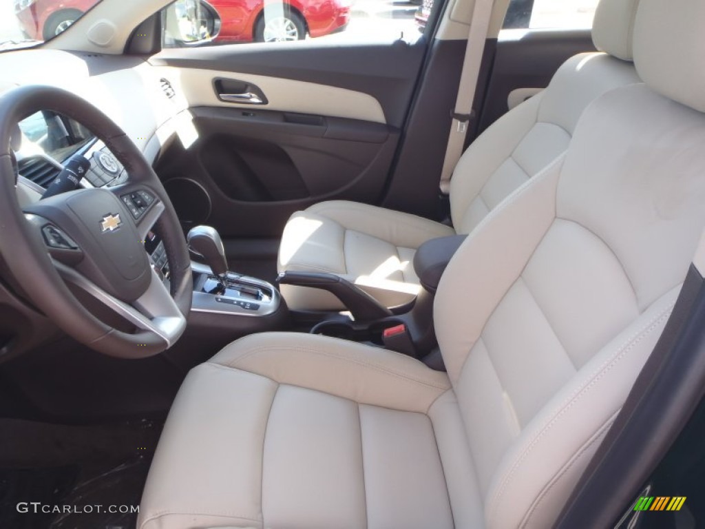 2014 Cruze LTZ - Rainforest Green Metallic / Cocoa/Light Neutral photo #12