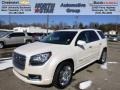 2014 White Diamond Tricoat GMC Acadia Denali AWD  photo #1