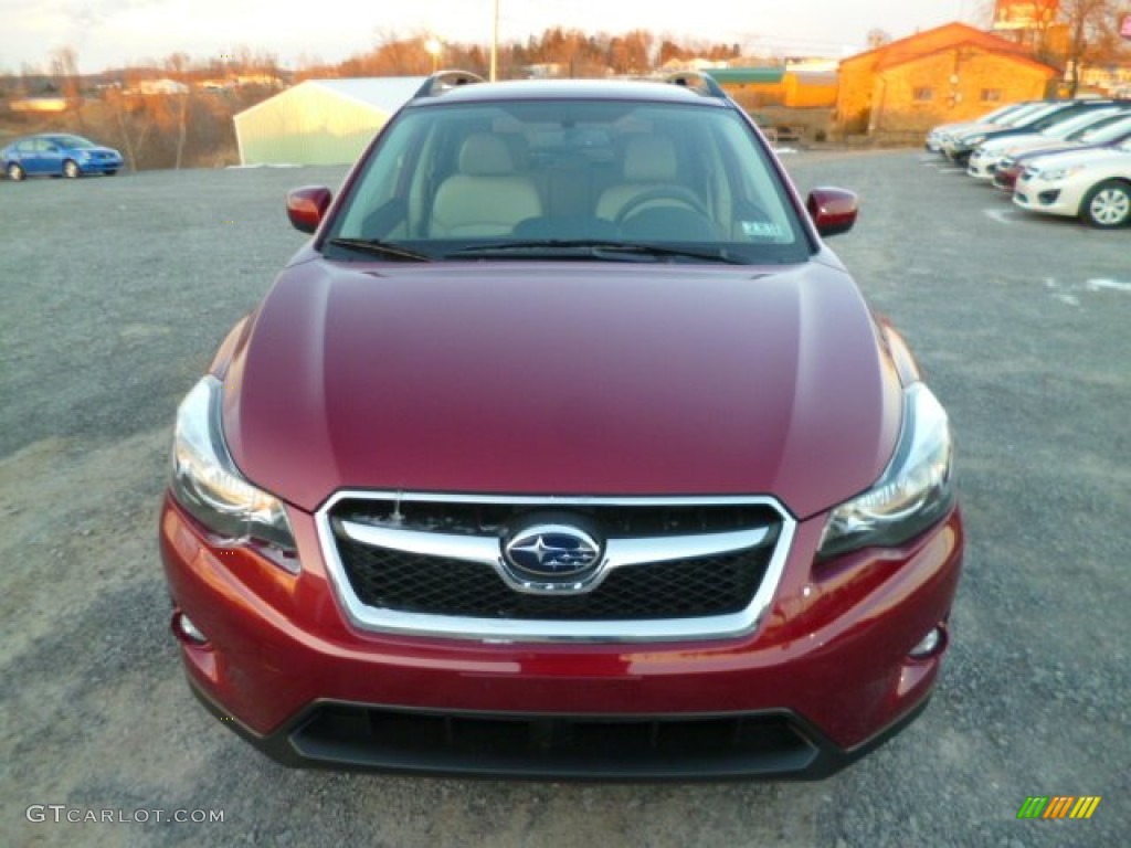 2014 XV Crosstrek 2.0i Limited - Venetian Red Pearl / Ivory photo #2