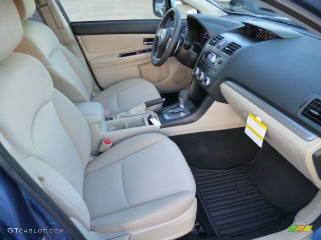 Ivory Interior 2014 Subaru XV Crosstrek Hybrid Photo #91012091