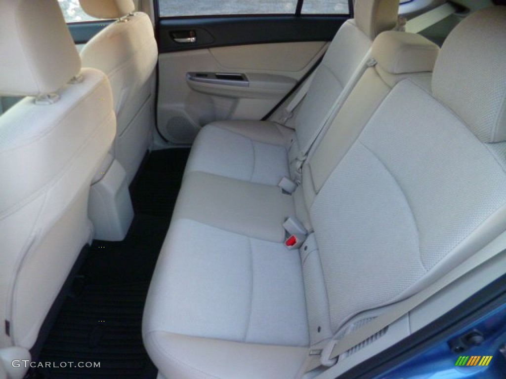 2014 XV Crosstrek Hybrid - Quartz Blue Pearl / Ivory photo #13