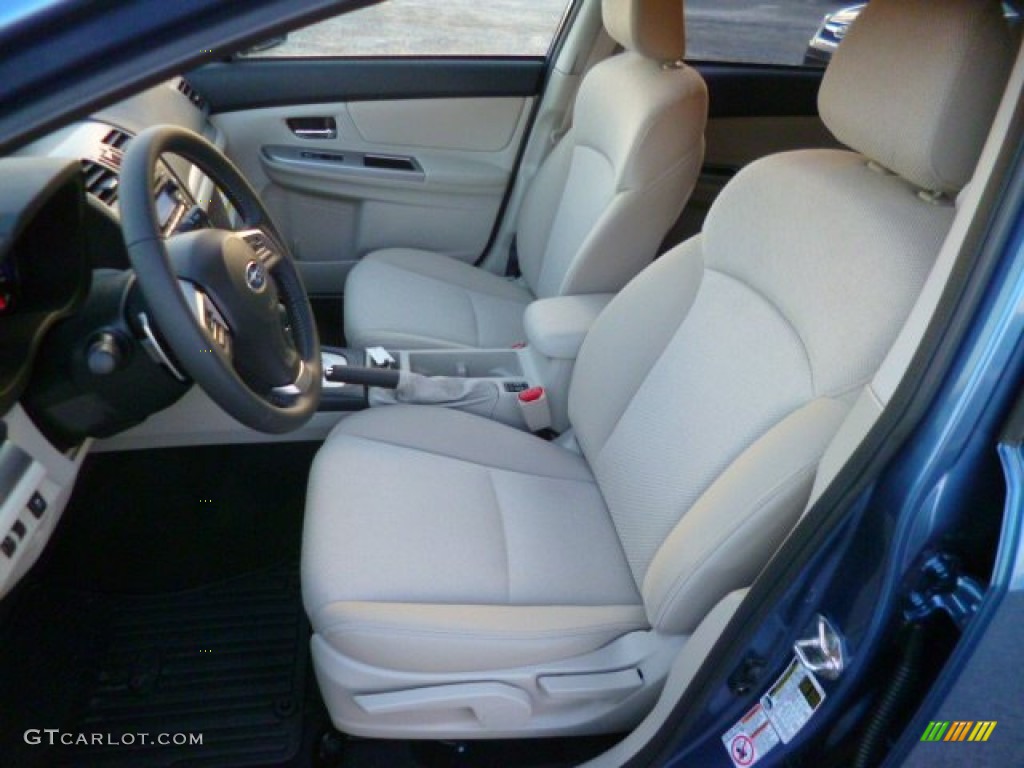 2014 Subaru XV Crosstrek Hybrid Front Seat Photos