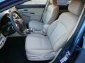 Ivory Front Seat Photo for 2014 Subaru XV Crosstrek #91012178