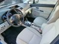 2014 Subaru XV Crosstrek Ivory Interior Prime Interior Photo