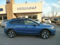 Quartz Blue Pearl 2014 Subaru XV Crosstrek Hybrid Touring Exterior