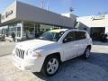 Stone White 2010 Jeep Compass Limited 4x4