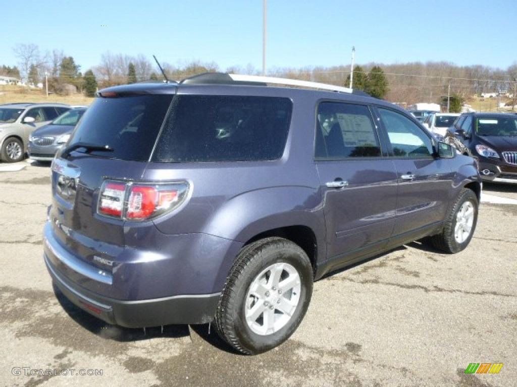 2014 Acadia SLE AWD - Atlantis Blue Metallic / Ebony photo #5