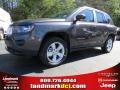 2014 Granite Crystal Metallic Jeep Compass Sport  photo #1