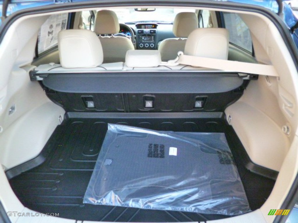 2014 XV Crosstrek Hybrid Touring - Quartz Blue Pearl / Ivory photo #13
