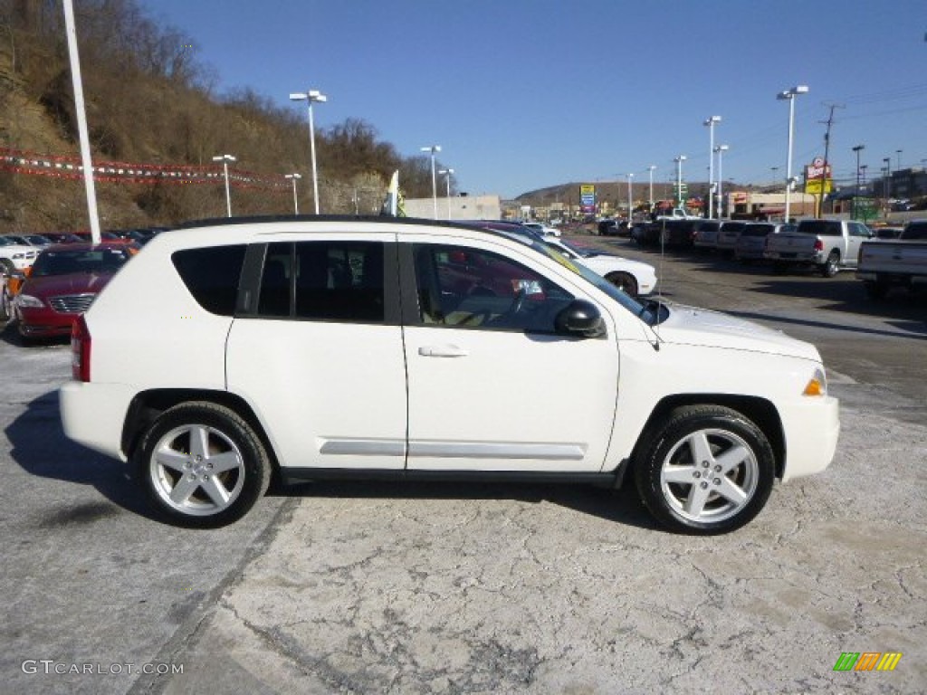 Stone White 2010 Jeep Compass Limited 4x4 Exterior Photo #91012577