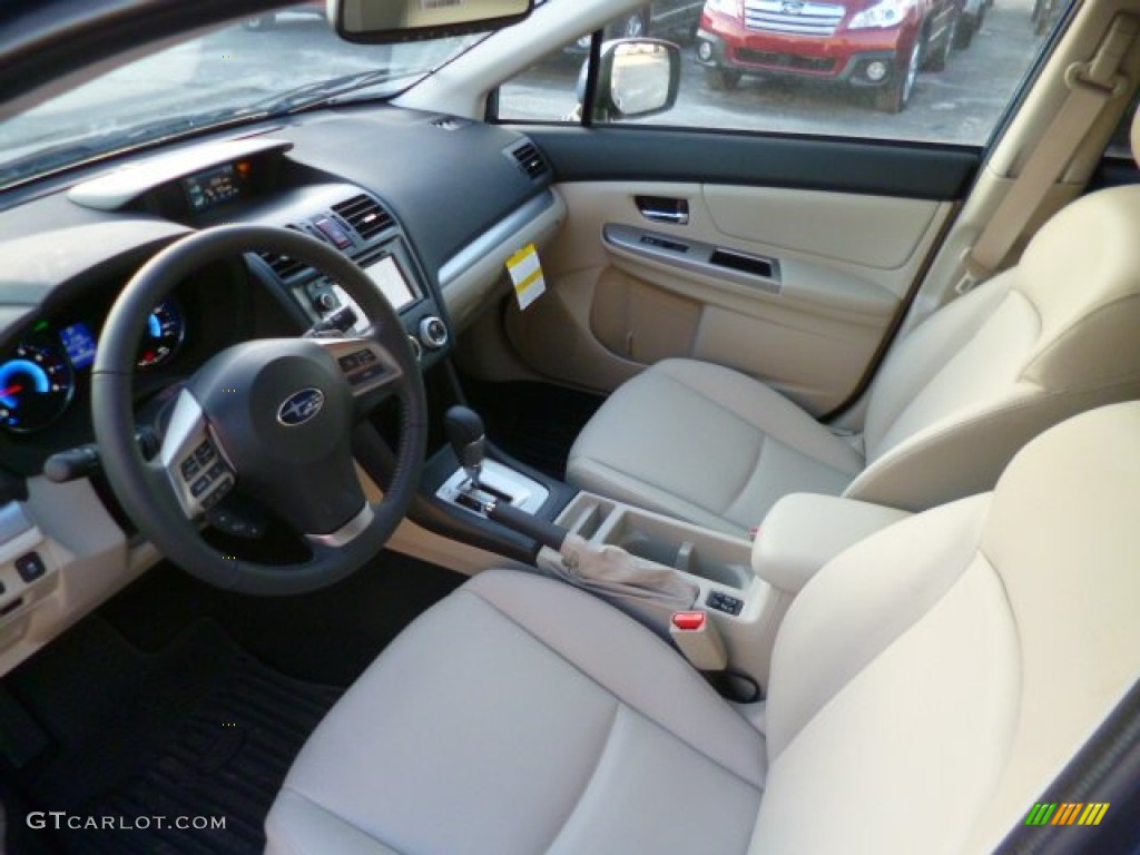 Ivory Interior 2014 Subaru Xv Crosstrek Hybrid Touring Photo