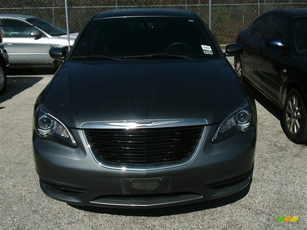 2012 200 S Sedan - Tungsten Metallic / Black photo #1