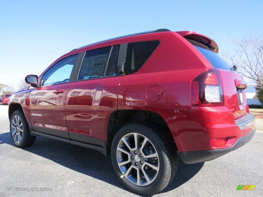 Deep Cherry Red Crystal Pearl 2014 Jeep Compass Limited Exterior Photo #91013147