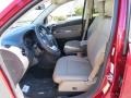 2014 Jeep Compass Dark Slate Gray/Light Pebble Interior Front Seat Photo