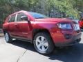 2014 Deep Cherry Red Crystal Pearl Jeep Compass Sport  photo #4