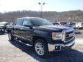 Onyx Black - Sierra 1500 SLT Crew Cab 4x4 Photo No. 3