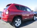 2014 Deep Cherry Red Crystal Pearl Jeep Compass Latitude  photo #3