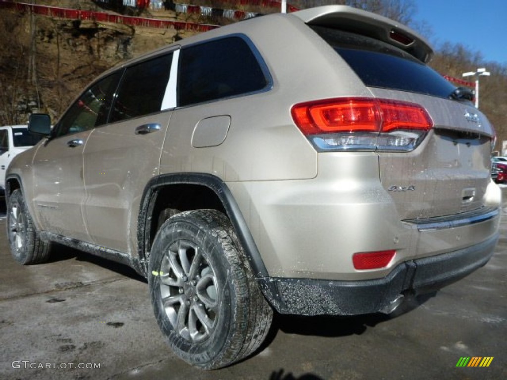 2014 Grand Cherokee Limited 4x4 - Cashmere Pearl / New Zealand Black/Light Frost photo #3