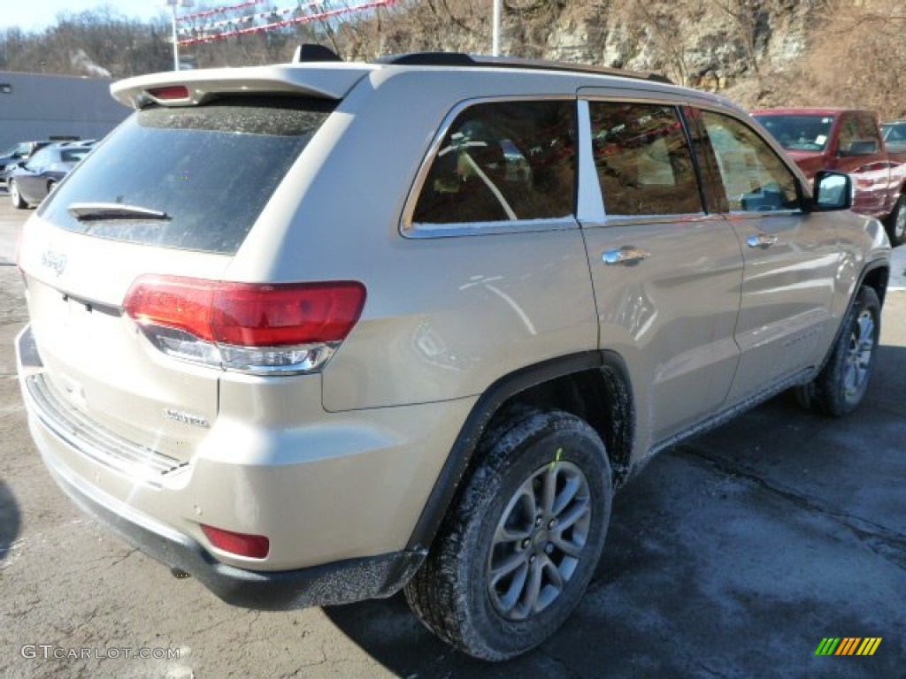 2014 Grand Cherokee Limited 4x4 - Cashmere Pearl / New Zealand Black/Light Frost photo #5