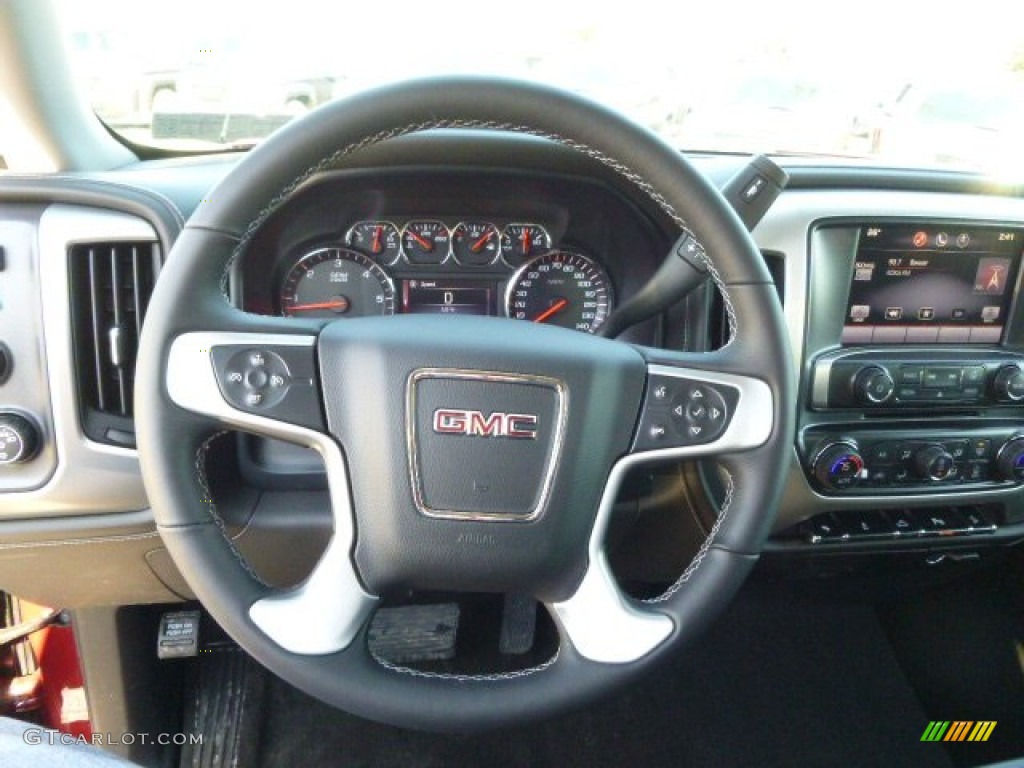 2014 Sierra 1500 SLE Crew Cab 4x4 - Sonoma Red Metallic / Jet Black photo #18