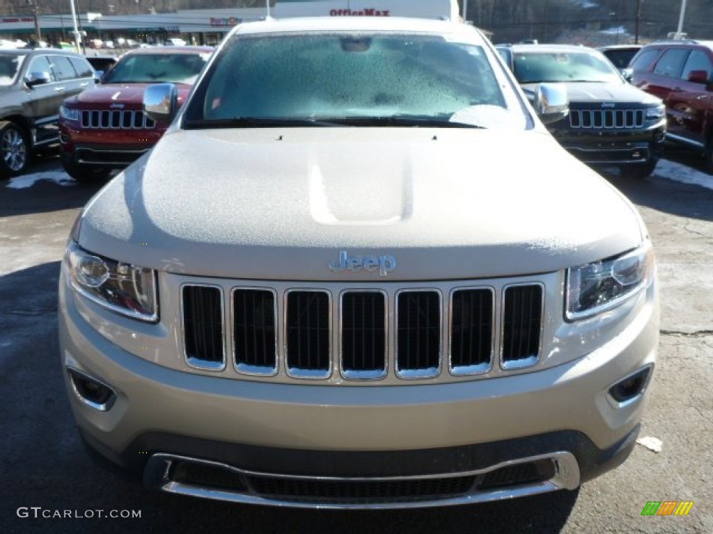 2014 Grand Cherokee Limited 4x4 - Cashmere Pearl / New Zealand Black/Light Frost photo #10
