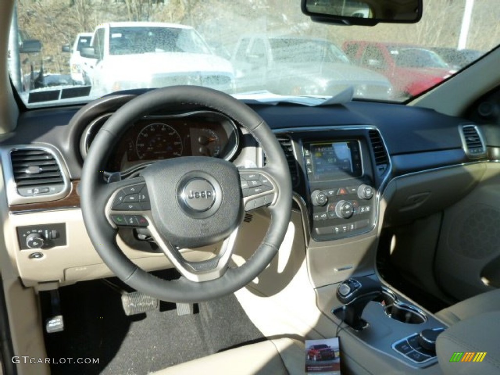 2014 Grand Cherokee Limited 4x4 - Cashmere Pearl / New Zealand Black/Light Frost photo #14