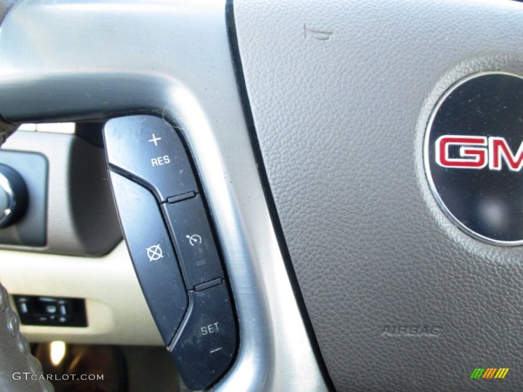 2011 Sierra 3500HD SLT Crew Cab 4x4 - Gray Green Metallic / Light Cashmere/Dark Cashmere photo #15
