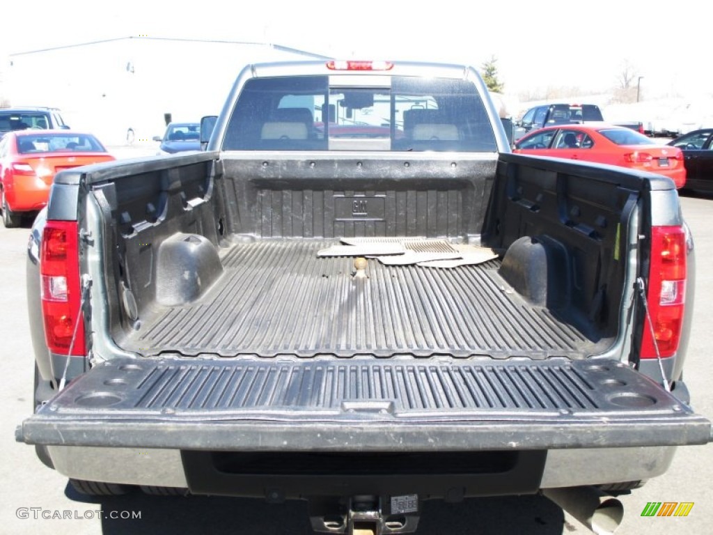 2011 Sierra 3500HD SLT Crew Cab 4x4 - Gray Green Metallic / Light Cashmere/Dark Cashmere photo #31