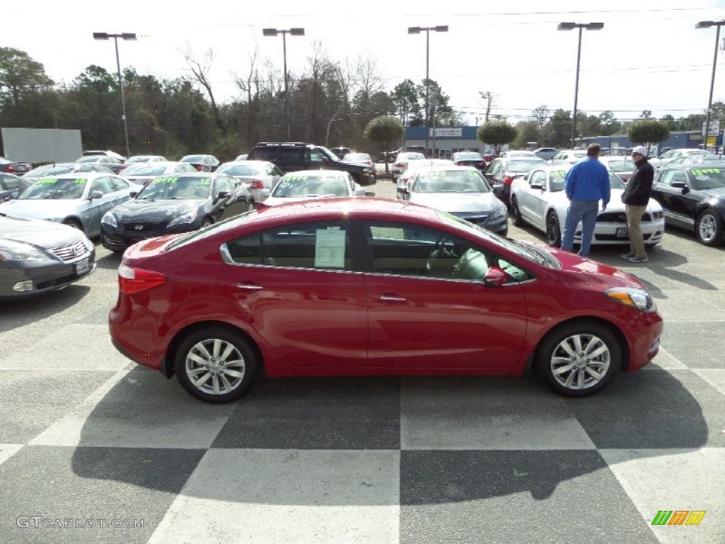 2014 Forte EX - Crimson Red / Black photo #3