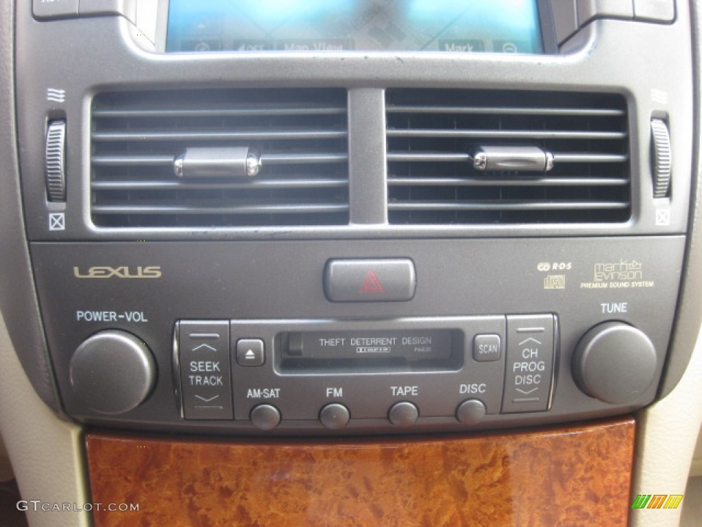 2005 LS 430 Sedan - Crystal White / Cashmere photo #12