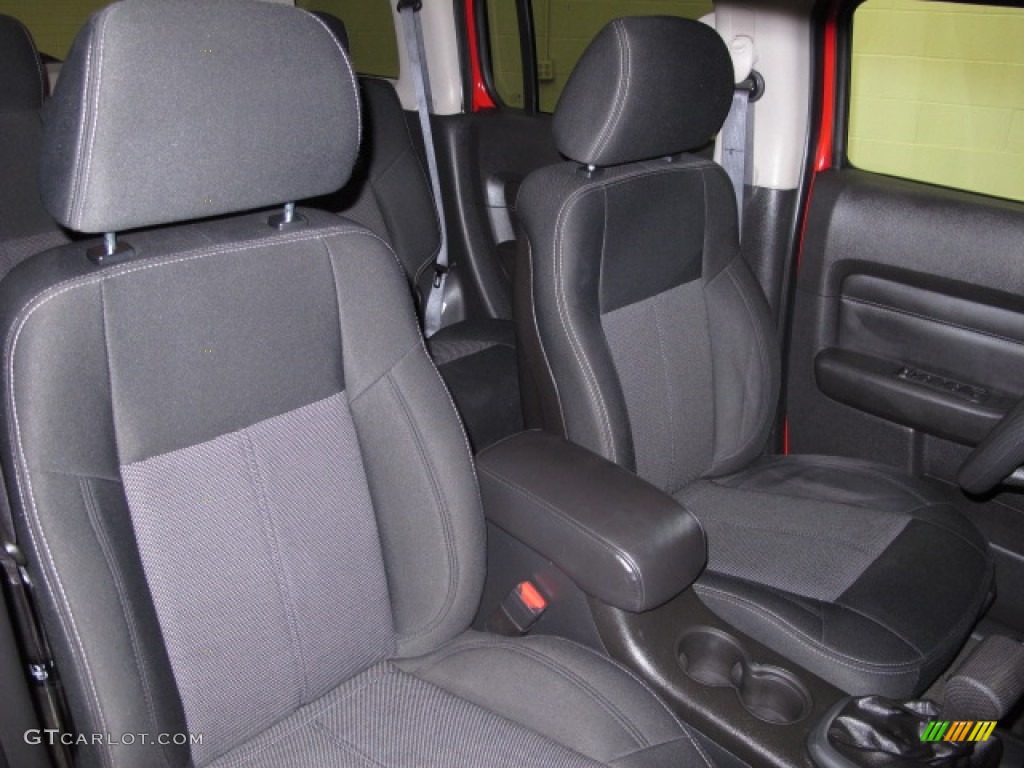 Ebony Black Interior 2006 Hummer H3 Standard H3 Model Photo #91019597