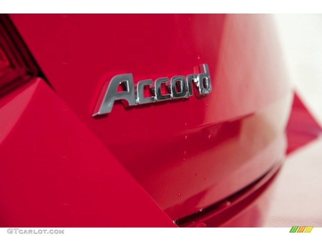2014 Accord EX-L Coupe - San Marino Red / Black photo #3